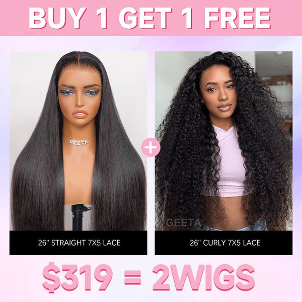 [USA Shipping Address Only] $319 = 2 Wigs | Geeta Bogo Sale 26