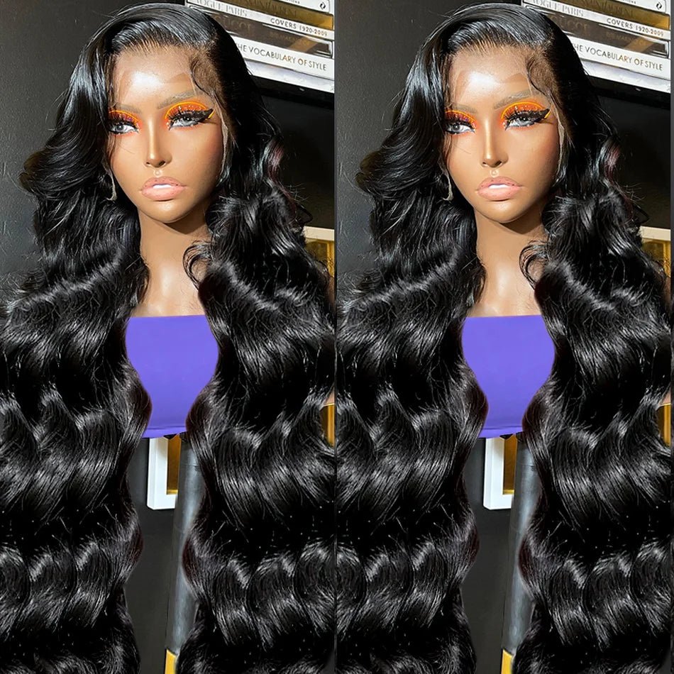 $199=30inch 13x4 HD Lace Front Loose Deep Wave Glueless Human Hair Wig Long Loose Wave HD Lace Wigs No Code Needed - GeetaHair