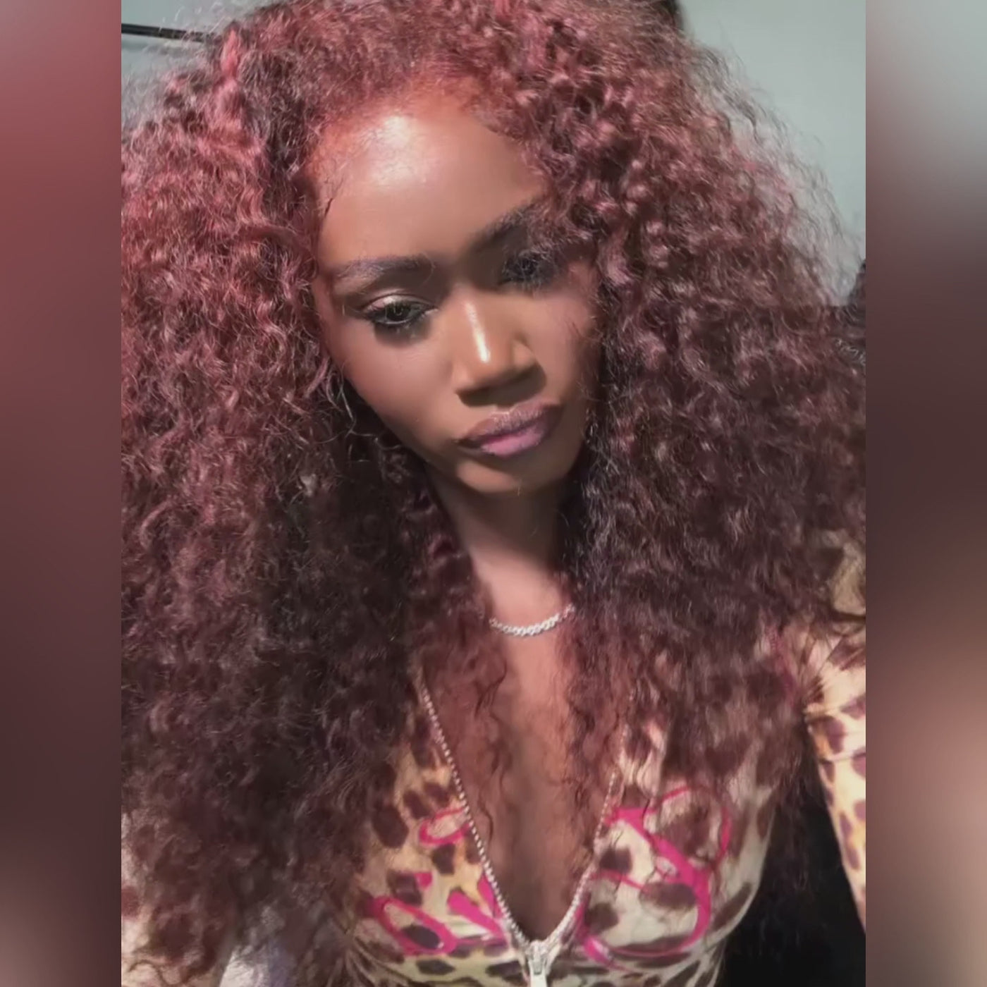 Reddish Brown 7x5 Lace Wig_video