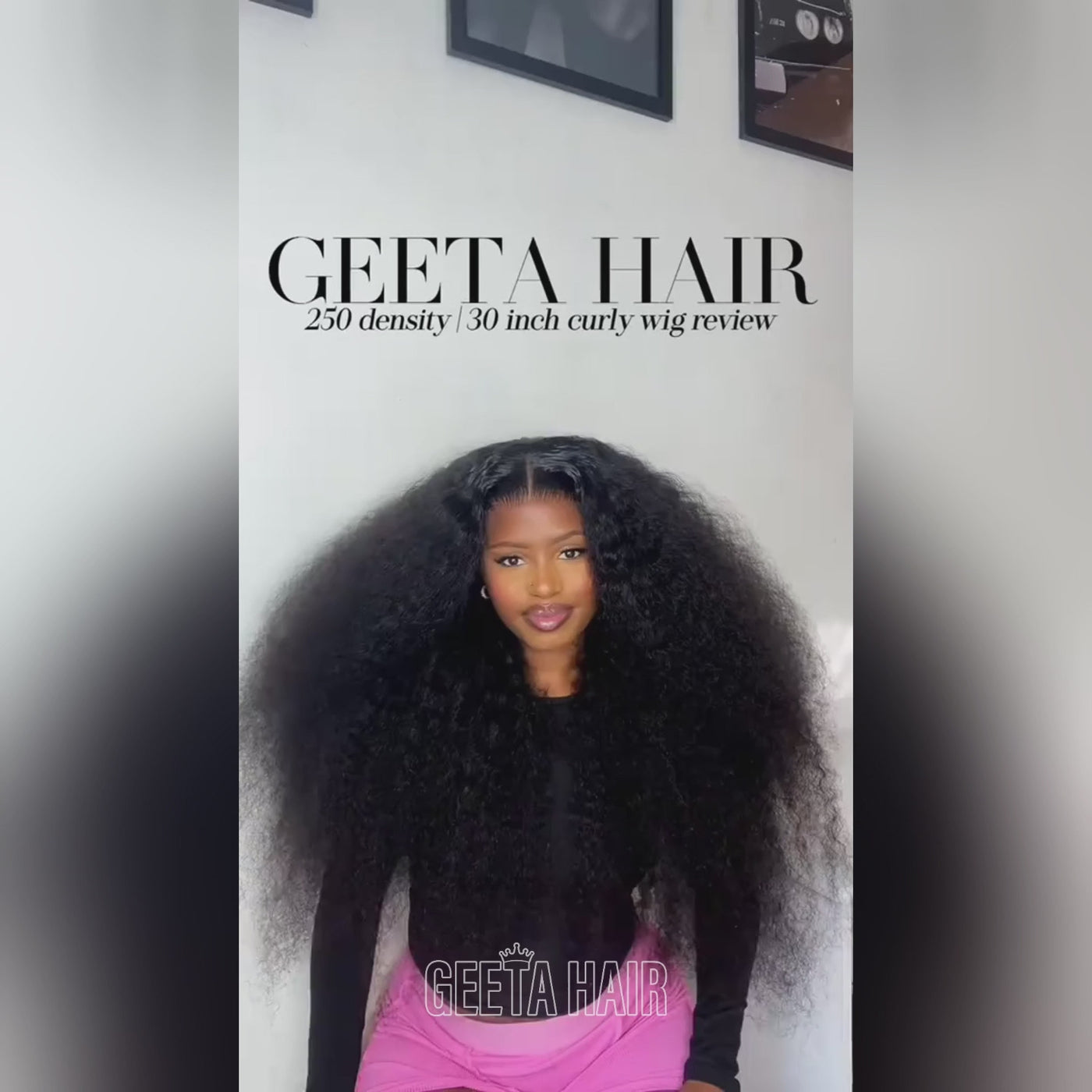 $199 30Inch Curly 13x4 Lace Front Wig 100% Virgin Human Hair Wigs Black Curly Hair Pre Plucked Hairline Flash Sale