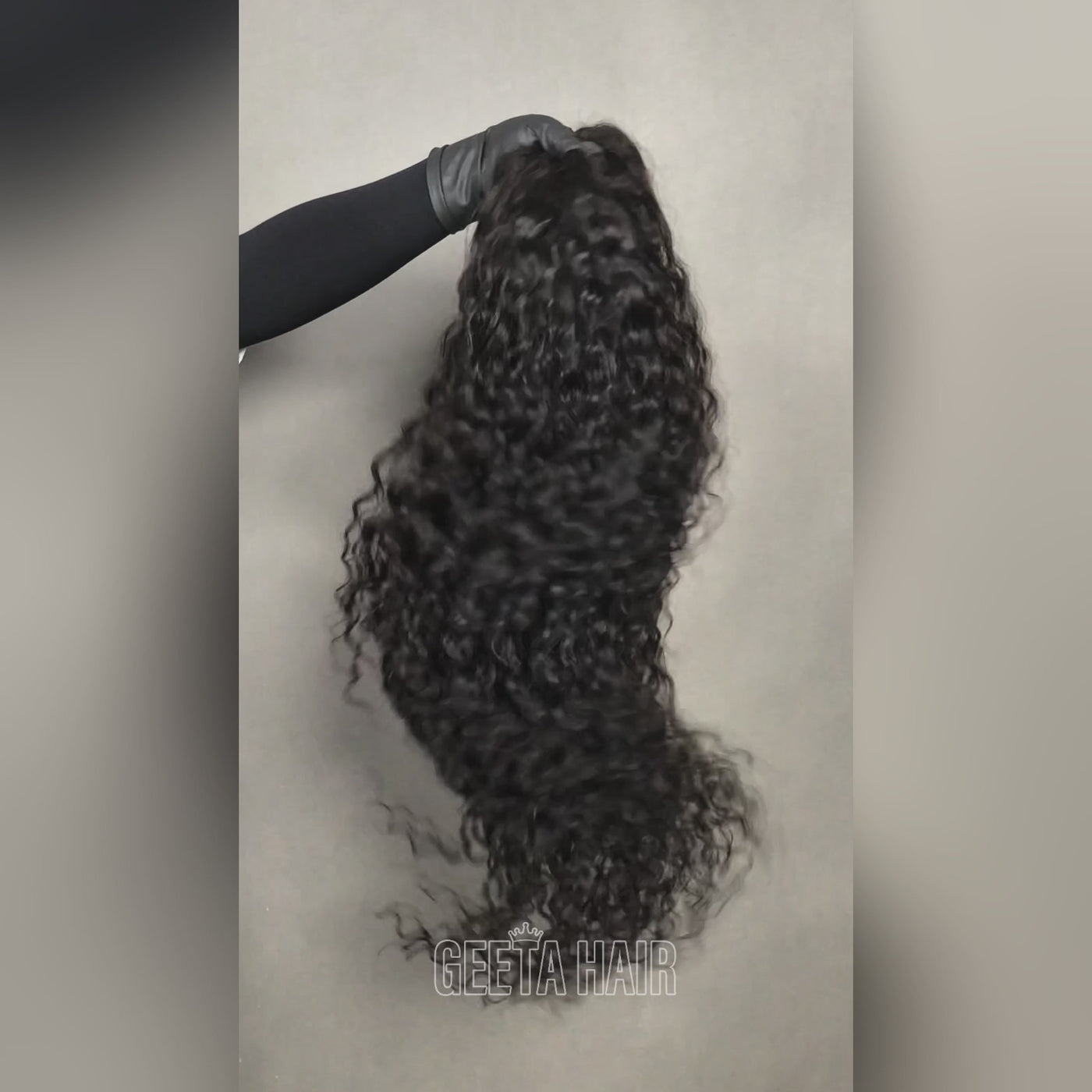 Water wave lace front wig_video