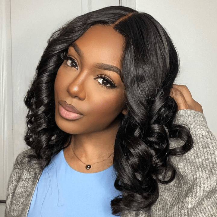 Loose Body Wave Pre Plucked Glueless Human Hair Wig Wear & Go Beginner Friendly Wigs 180% Density - GeetaHair - GeetaHair