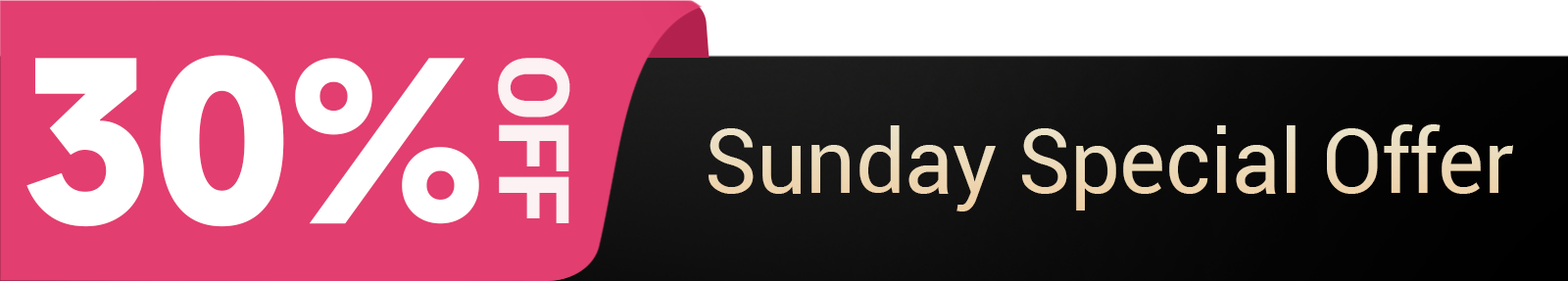Sunday Promotion