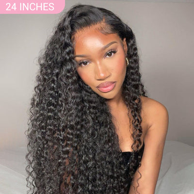 24H Shipping | $119 24 Inches Lace Front Wig / Colored Wig Value $199 Human Hair Falsh Sale Subscriber Only - GeetaHair