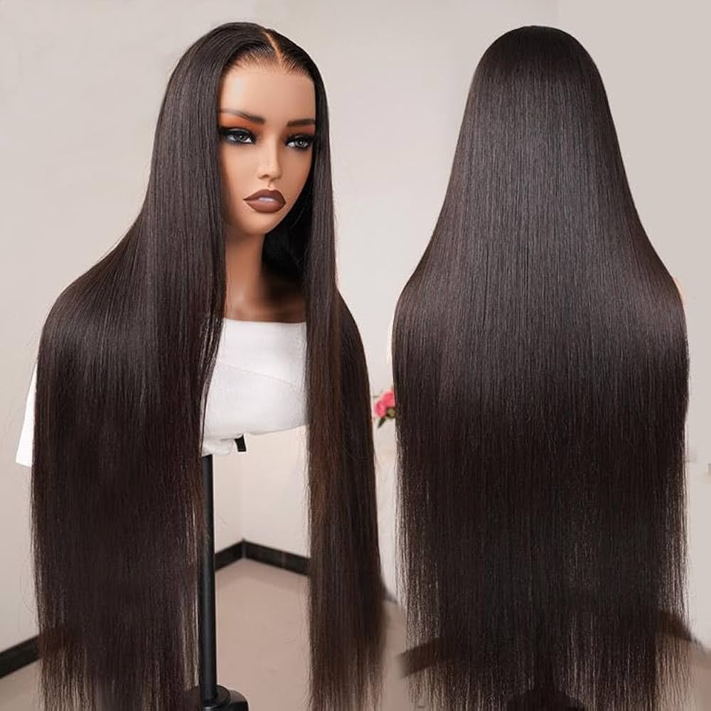 Straight Hair 13x4 Lace Front Wig Pre Plucked Natural Hairline Subscriber Exclusive Flash Sale - GeetaHair