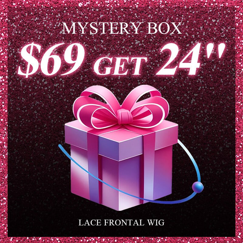 Geeta $69 Win 10 - 24 Inch Lace Frontal Wig Valued $260 Super Mystery Box! Only 7 sets! - GeetaHair