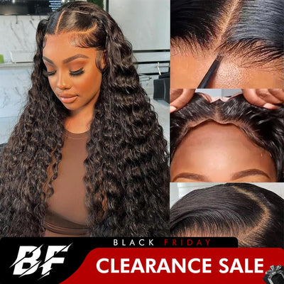 13x4/4x6 Lace Front Glueless Deep Wave Put On & Go Pre Pluck Wig Subscriber Exclusive Flash Sale - GeetaHair