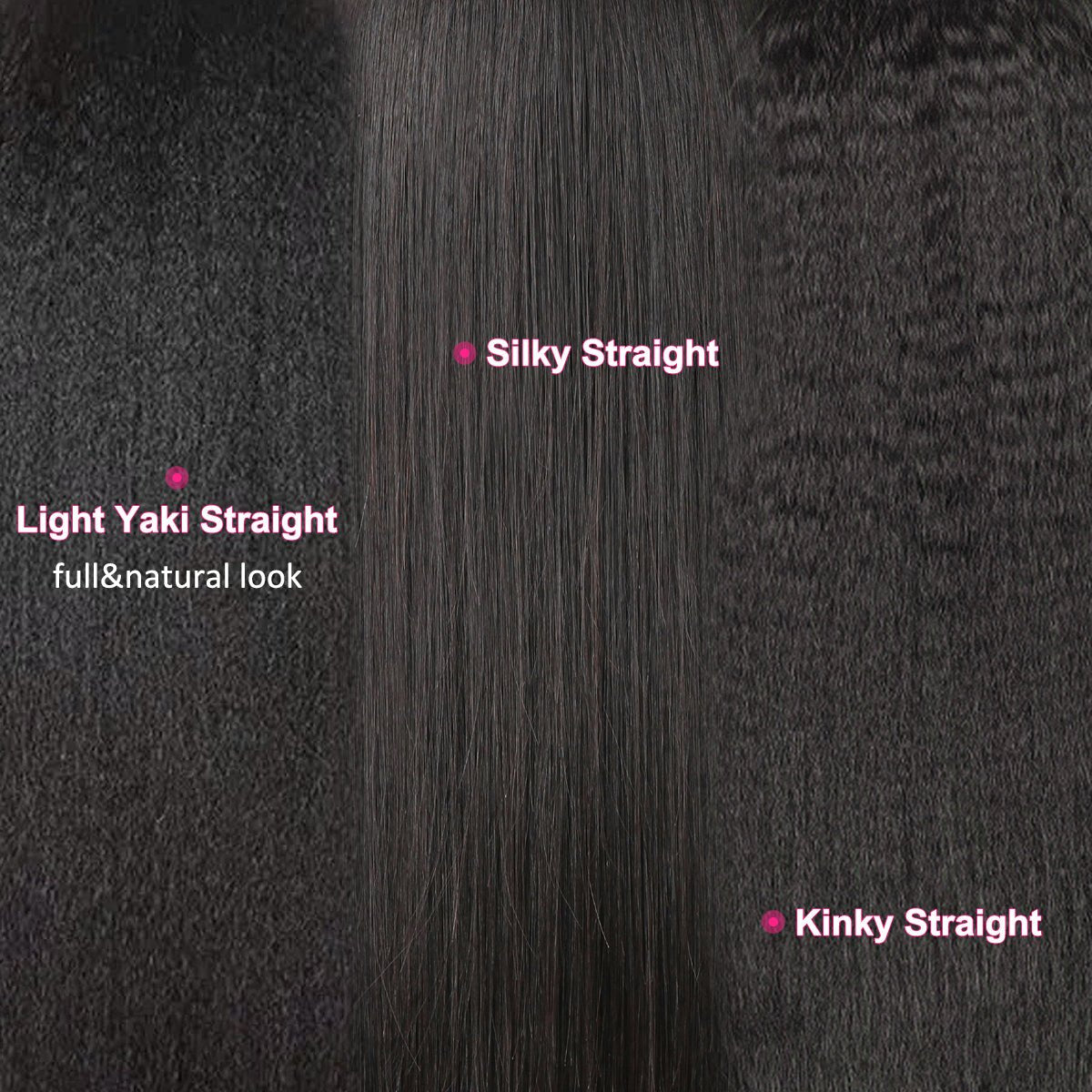 13x6/13x4 Silky Press Yaki Straight Hair Lace Frontal Wig Natural Hairline Subscriber Exclusive Flash Sale - GeetaHair