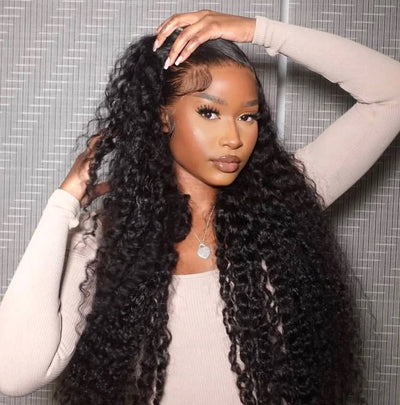 13x4/4x6 Lace Front Glueless Deep Wave Put On & Go Pre Pluck Wig Subscriber Exclusive Flash Sale - GeetaHair