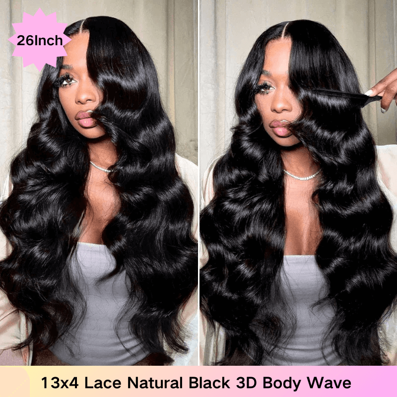 Geeta $119 Mystery Box Win 26inch 200% Density 13x4 Lace Frontal Wig Value $299 Human Hair - GeetaHair