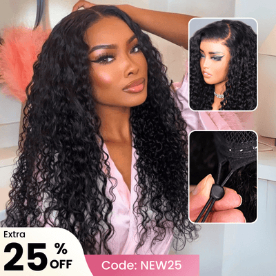 Special Offer: Extra 25% Off GEETA Water Wave And Curly Mixed Pre-Everything Wig With Code NEW25