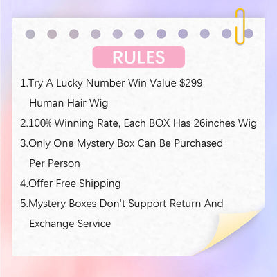 Geeta $119 Mystery Box Win 26inch 200% Density 13x4 Lace Frontal Wig Value $299 Human Hair - GeetaHair