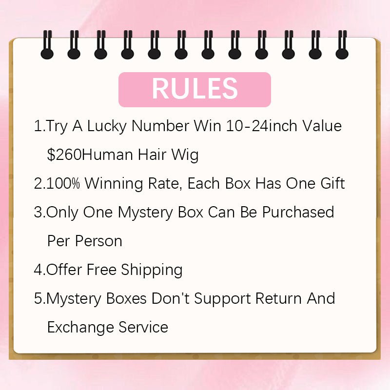 Geeta $69 Win 10 - 24 Inch Lace Frontal Wig Valued $260 Super Mystery Box! Only 7 sets! - GeetaHair