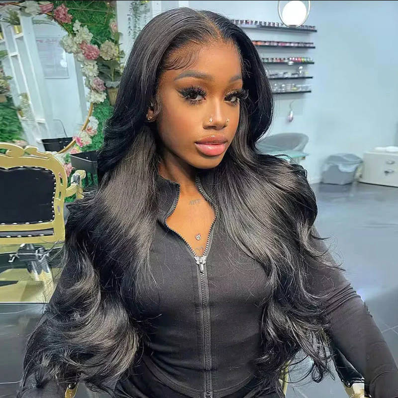 Body Wave 13x6 Lace Front Glueless Wig Pre Plucked Hairline Subscriber Exclusive Flash Sale - GeetaHair