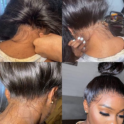 360 HD Lace Front Human Hair Wigs Invisible Water Wave Lace Front Wig With Pre Plucked Hairline For Black Women - Geetahair - GeetaHair