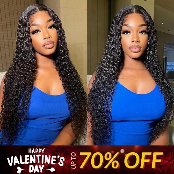 Valentine's Day Flash Sale: 5x5 Wear And Go & Glueless Curly Human Hair Wig, 48hrs Only