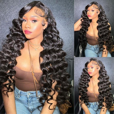  GUSYBG deep body wave lace front wig wig cal lace