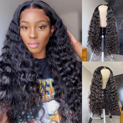 Geetahair Upgrade HD Lace Loose Wave Wig Crystal Clear Lace Human Hair Wigs Match All Skin Color