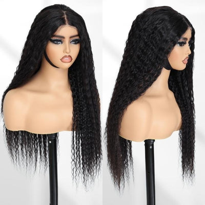 Glueless 13x4/6x4.5 Ladylike Curly Pre Cut HD Transaparent Lace 100% Virgin Human Hair Wigs With BreathablePre Plucked Hairline Cap Air Wig-Geeta Hair