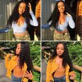 Geetahair Deep Wave 3 Bundles With 13x4 Lace Frontal Virgin Humam Hair - GeetaHair