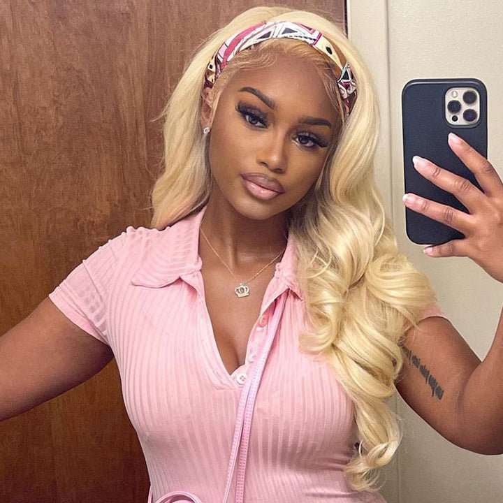 613 Hair Headband Body Wave Human Hair Wigs Glueless Brazilian Virgin Hair Wig - GeetaHair