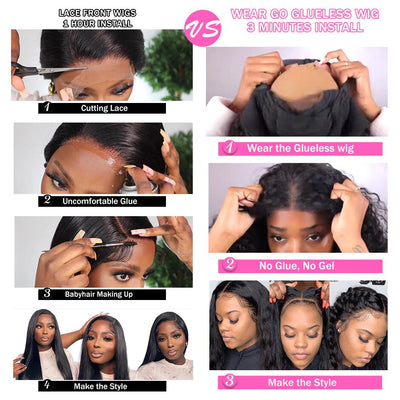 Ombre Highlight Wig Body Wave 5x5 Hd Lace Closure Glueless Wigs Real Human Hair - Geeta Hair - GeetaHair