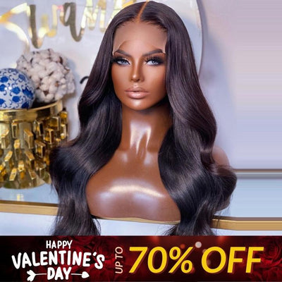 Valentine's Day Flash Sale: 5x5 Wear And Go & Glueless Body Wave Human Hair Wig, 48hrs Only - GeetaHair