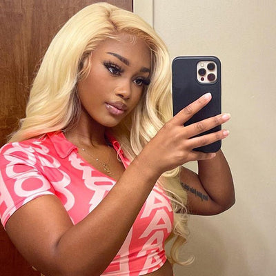 Body Wave 613 Hair Lace Frontal Wig Glueless HD Lace Human Hair Wigs With Baby Hair - GeetaHair