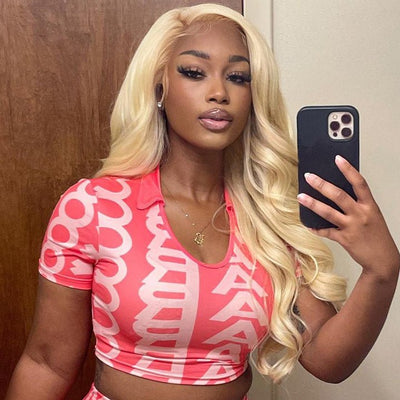 Body Wave 613 Hair Lace Frontal Wig Glueless HD Lace Human Hair Wigs With Baby Hair - GeetaHair