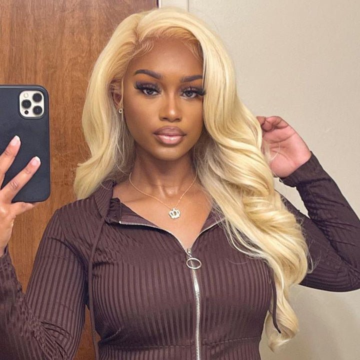 Body Wave 613 Hair Lace Frontal Wig Glueless HD Lace Human Hair Wigs With Baby Hair - GeetaHair