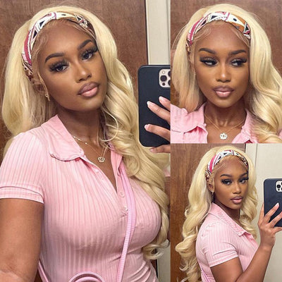 613 Hair Headband Body Wave Human Hair Wigs Glueless Brazilian Virgin Hair Wig - GeetaHair