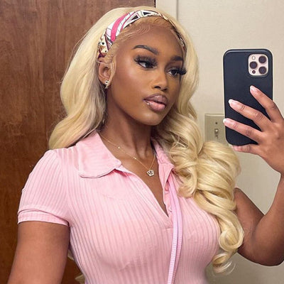 613 Hair Headband Body Wave Human Hair Wigs Glueless Brazilian Virgin Hair Wig - GeetaHair