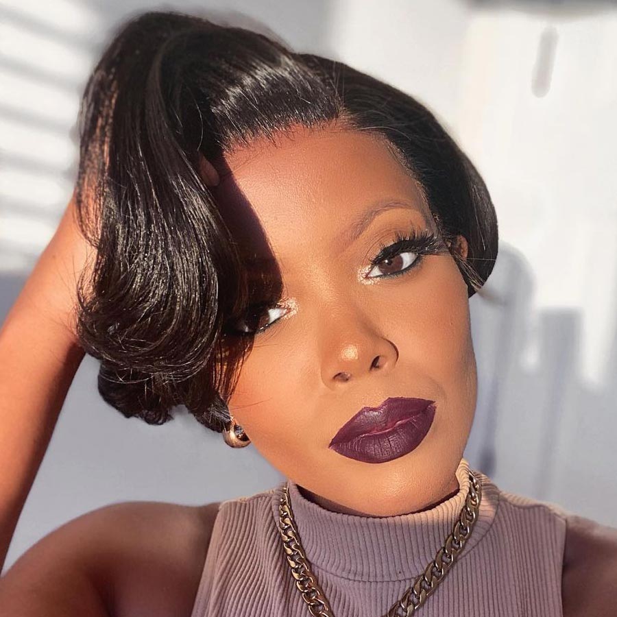 Straight Wig Pixie Cut 13x4 HD Lace Front 100% Virgin Human Hair Wig - Geeta Hair - GeetaHair