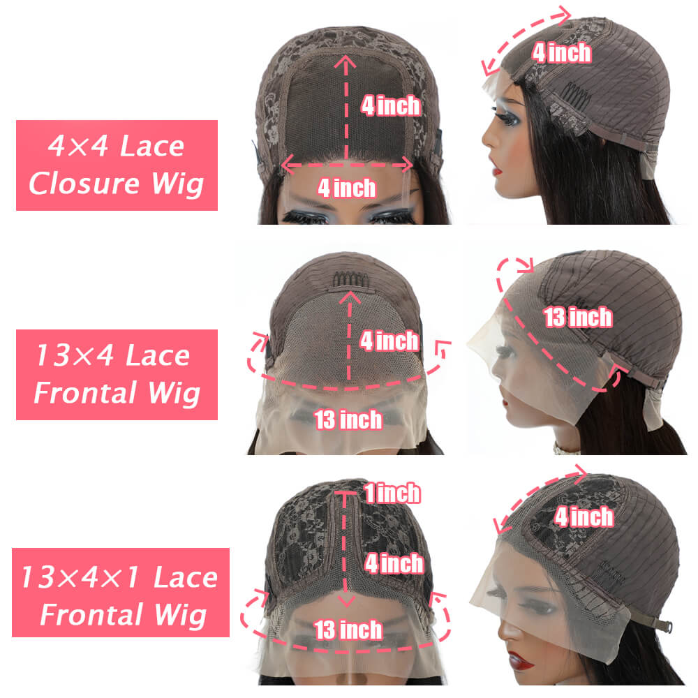 Loose Deep Wave Middle Part Lace Front Wig Natural Crimps Curls T Part Wig With Baby Hair - Geeta Hair - GeetaHair