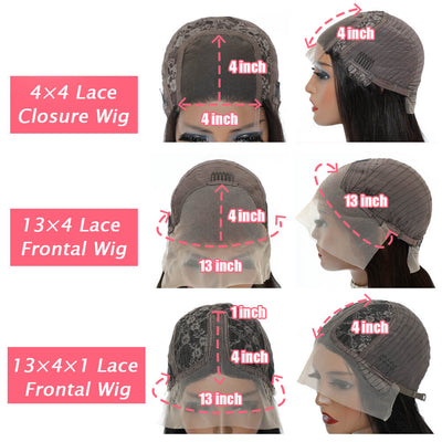 Loose Deep Wave Middle Part Lace Front Wig Natural Crimps Curls T Part Wig With Baby Hair - Geeta Hair - GeetaHair
