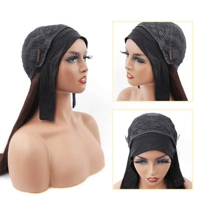 Long Straight Hair Best Headband Wig 100% Unprocessed Virgin Hair Wigs - Geeta Hair - GeetaHair