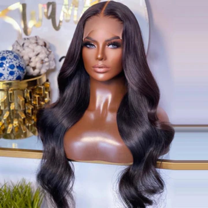 Body Wave Hair Glueless 5x5 HD Lace Closure Wig 100% Virgin Human Hair Wigs - Geeta Hair - GeetaHair