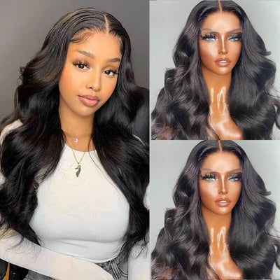 4x4 Lace Closure Body Wave 180% High Density Brazilian Real Human Hair Wigs - Geeta Hair - GeetaHair