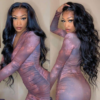 Body Wave Hair Glueless 5x5 HD Lace Closure Wig 100% Virgin Human Hair Wigs - Geeta Hair - GeetaHair