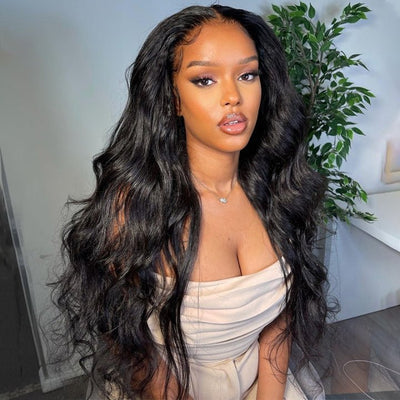 Body Wave Hair Glueless 5x5 HD Lace Closure Wig 100% Virgin Human Hair Wigs - Geeta Hair - GeetaHair
