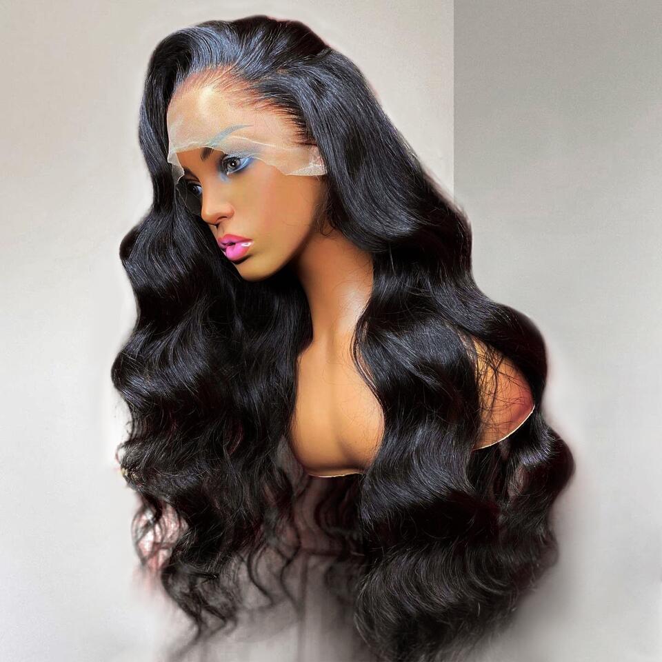 Geeta 4x4/13x6 HD Lace Closure Body Wave Hair Pre Plucked Natural Hairline Glueless Human Hair Wig - GeetaHair