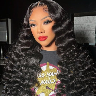 Glueless Wear Go 13x4/6x4.5 Body Wave/Loose Deep Wave/Curly/Kinky Straight Pre Cut HD Transaparent Lace Human Hair Wigs With Breathable Cap Air Wig - Geeta Hair - GeetaHair