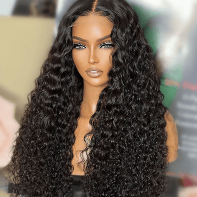 13x4 HD Lace Spanish Curly Human Hair Wigs Glueless 5x5 Lace Closure Wig Pre Plucked Hairline - Geeta Hair - GeetaHair