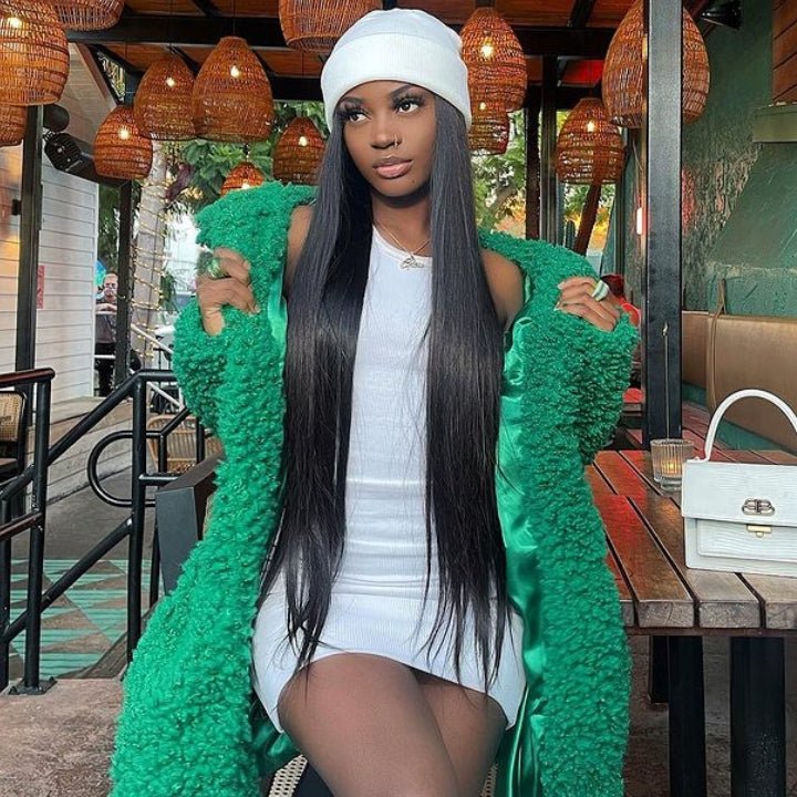 Buy 1 Get 1 Free:13x4 Straight Hair HD Transparent Lace Front Wig - Flash Sale - GeetaHair