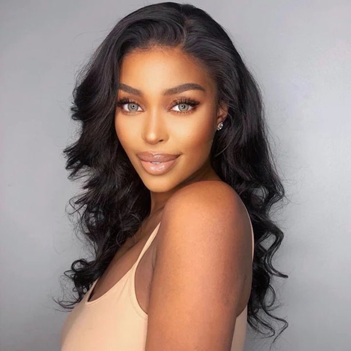 Buy 1 Get 1 Free:13x4 Body Wave Hair HD Transparent Lace Front Wig - Flash Sale - GeetaHair
