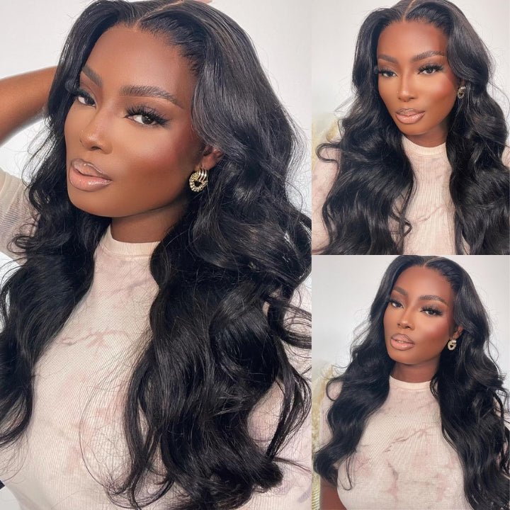 Glueless Wear Go 13x4/6x4.5 Body Wave/Loose Deep Wave/Curly/Kinky Straight Pre Cut HD Transaparent Lace Human Hair Wigs With Breathable Cap Air Wig - Geeta Hair - GeetaHair