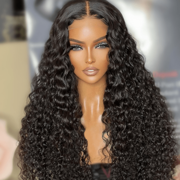 13x4 HD Lace Spanish Curly Human Hair Wigs Glueless 5x5 Lace Closure Wig Pre Plucked Hairline - Geeta Hair - GeetaHair