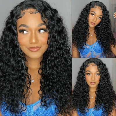 Glueless Wear Go 13x4/6x4.5 Body Wave/Loose Deep Wave/Curly/Kinky Straight Pre Cut HD Transaparent Lace Human Hair Wigs With Breathable Cap Air Wig - Geeta Hair - GeetaHair
