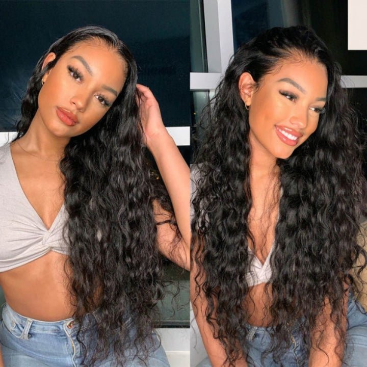 13x4 Transparent HD Lace Front Loose Deep Wave Glueless Human Hair Wig - Geeta Hair - GeetaHair